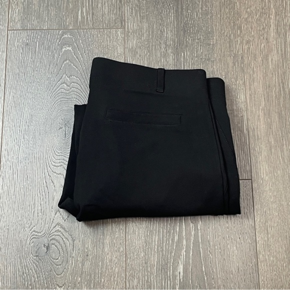 Betabrand Straight Leg Classic Dress Pant Yoga Pant Sz M